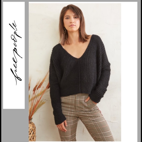 Free People Sweaters - NWT Free People Moonbeam V-Neck Sweater